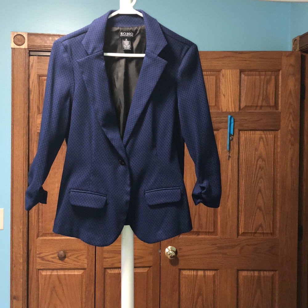 Blazer blue 3/4 sleeve